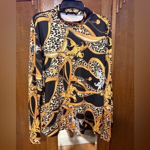 SHEIN Curve Mock Turtleneck, 4xl